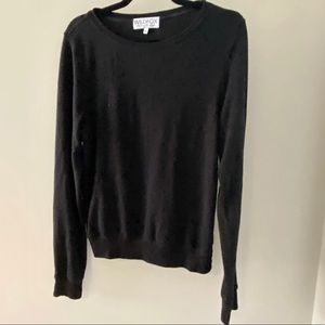 Wildfox Black Longsleeve Basic Pullover Tee